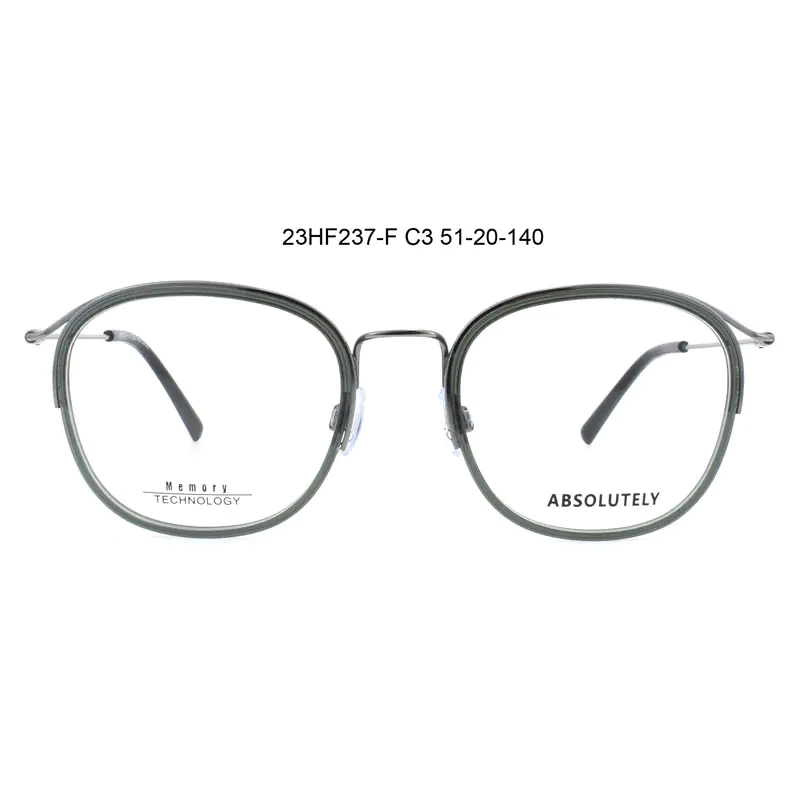¿Por qué las monturas combinadas de acetato y metal con memoria son el futuro de las gafas con estilo?