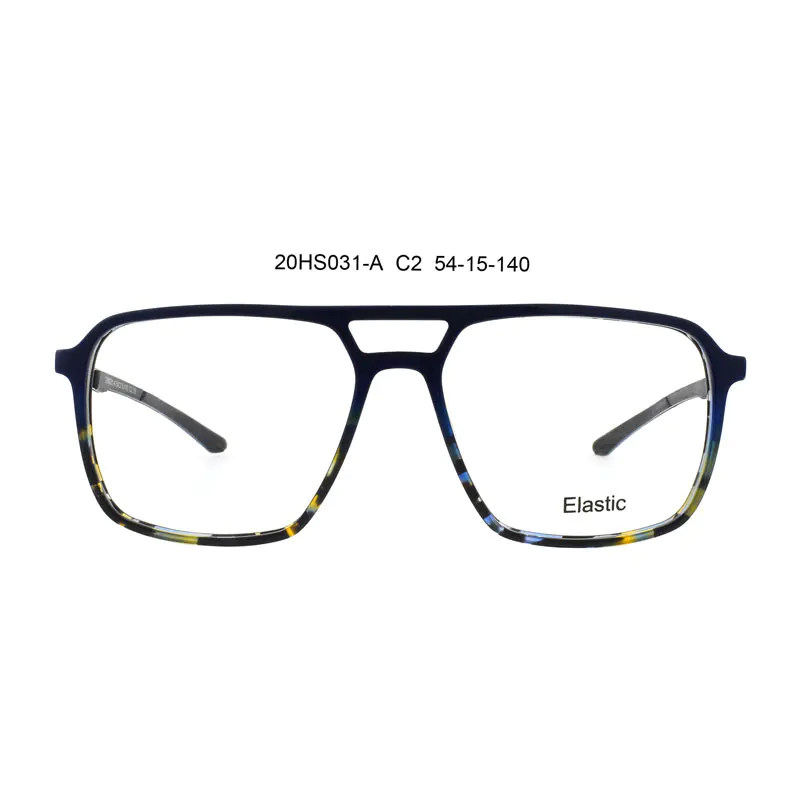 ¿Por qué las monturas de acetato de doble barra son tendencia en gafas?