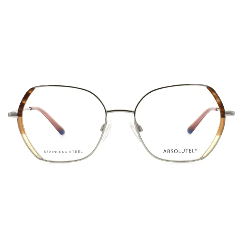 Monturas de metal de acetato con estampado 3D.