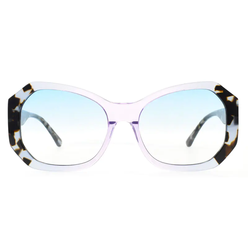 Gafas de sol de laminación de acetato de moda